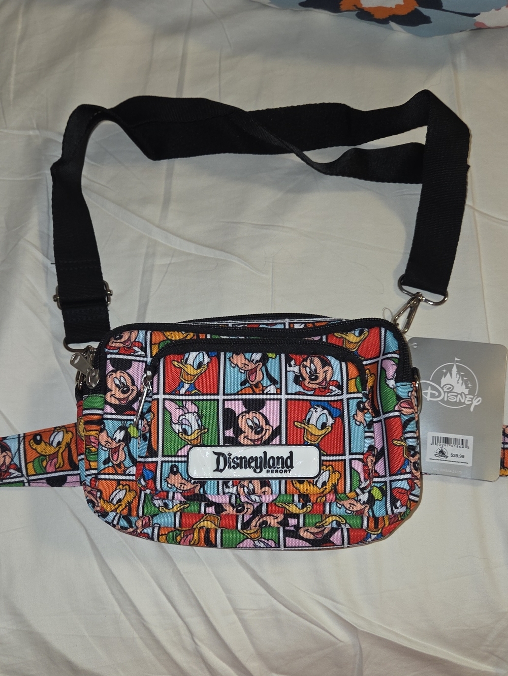 Multicolor Mickey & Friends Crossbody Bag